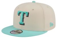 New Era Adult Texas Rangers Cream Two Tone Color Pack 9Fifty Adjustable ...