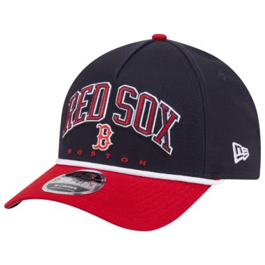 sorry, New Era Adult Boston Red Sox Navy Arch Meduim Crown 9Forty Adjustable Hat is currently out of stock