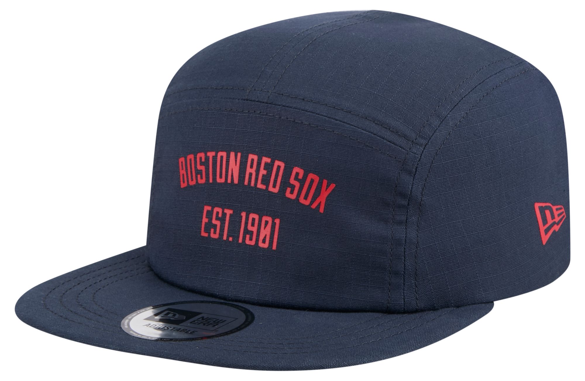 New Era Adult Boston Red Sox Navy Adjustable Camper Hat product image