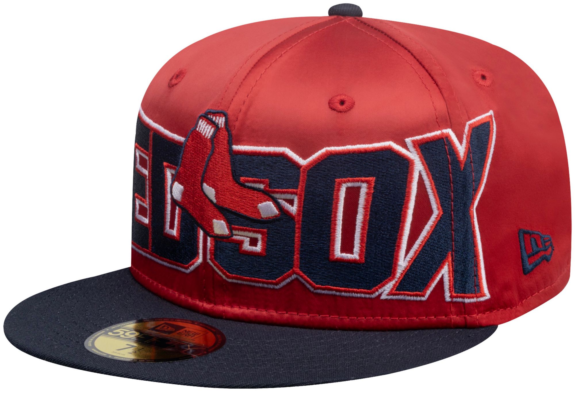 New Era Adult Boston Red Sox Red Satin 59Fifty Fitted Hat product image