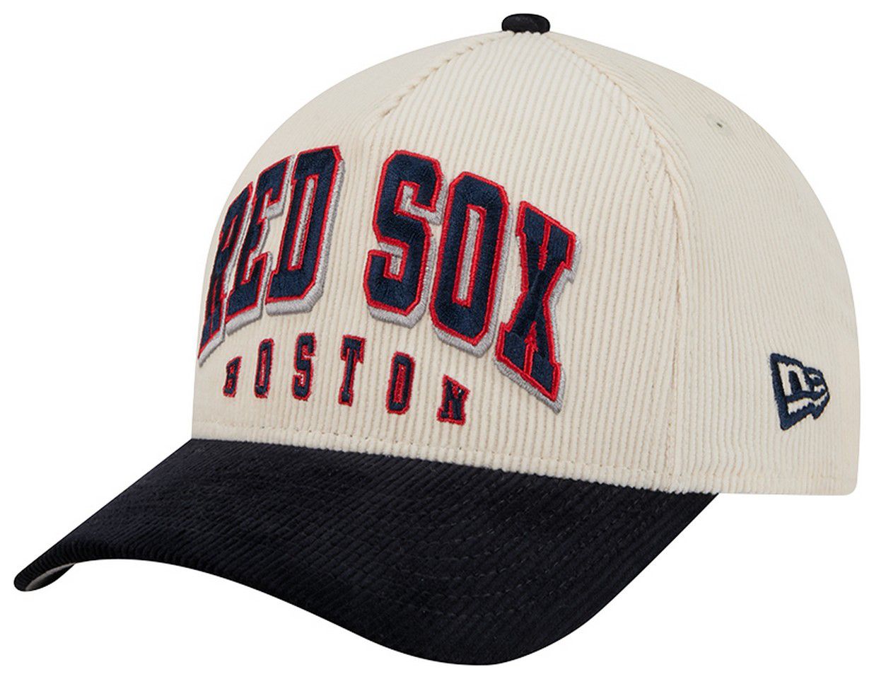 New Era Adult Boston Red Sox White 2T Sided 9Forty M-Crown Adjustable Hat product image