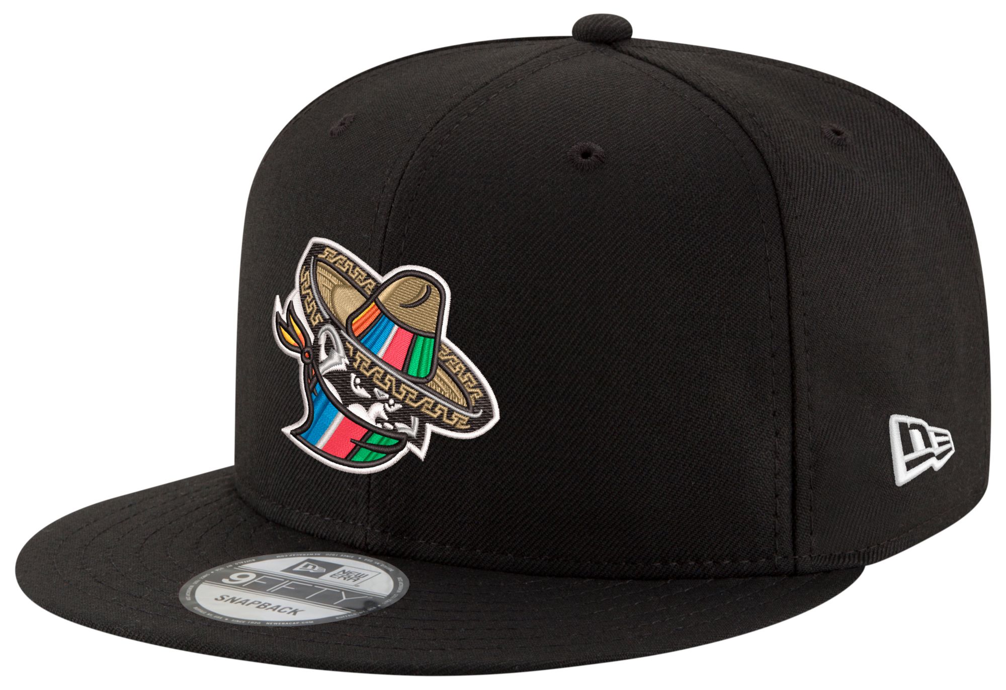 New Era Adult Quad Cities River Bandits Black Copa 9Fifty Hat product image