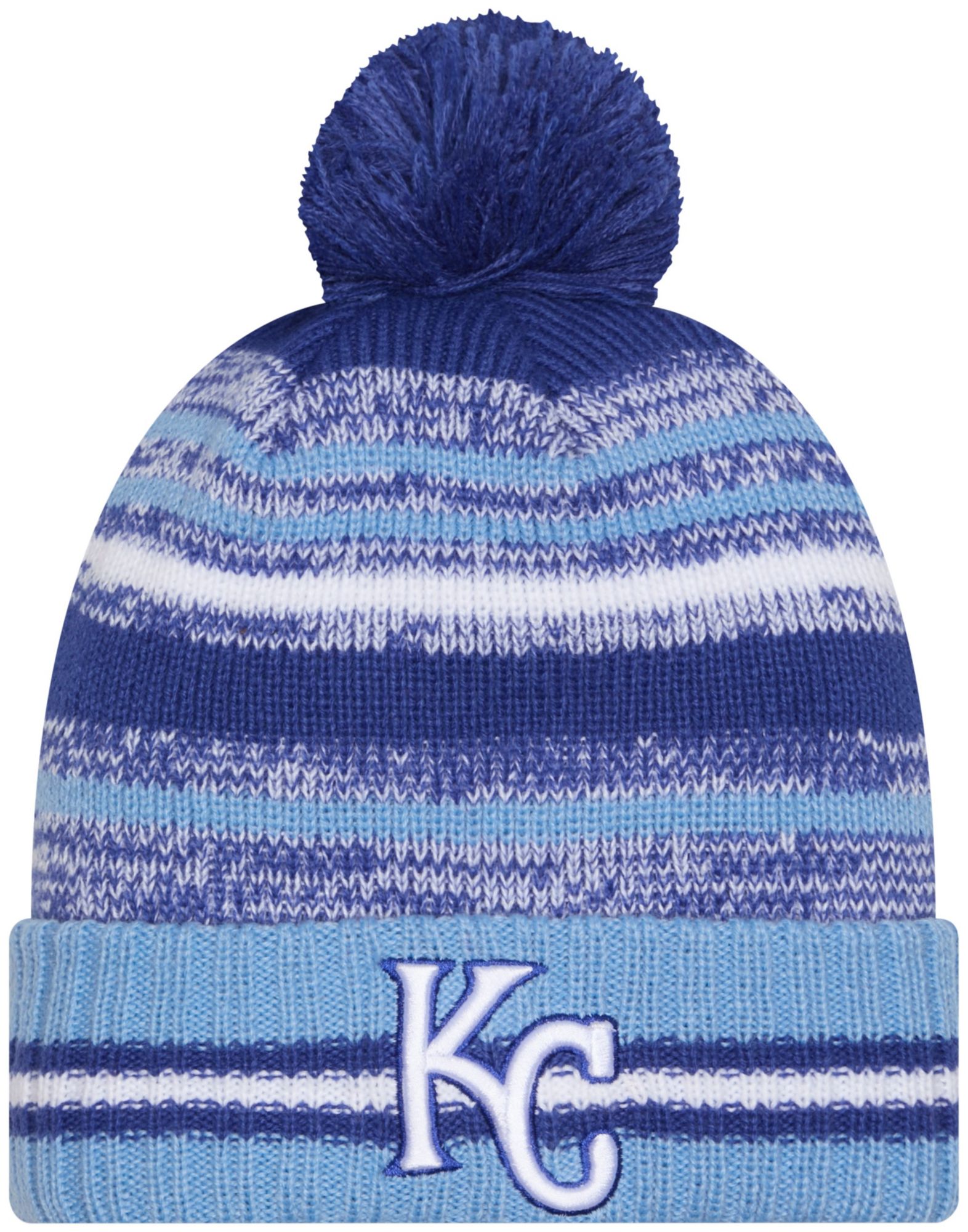 New Era Adult Kansas City Royals Blue Cheer Knit Hat product image