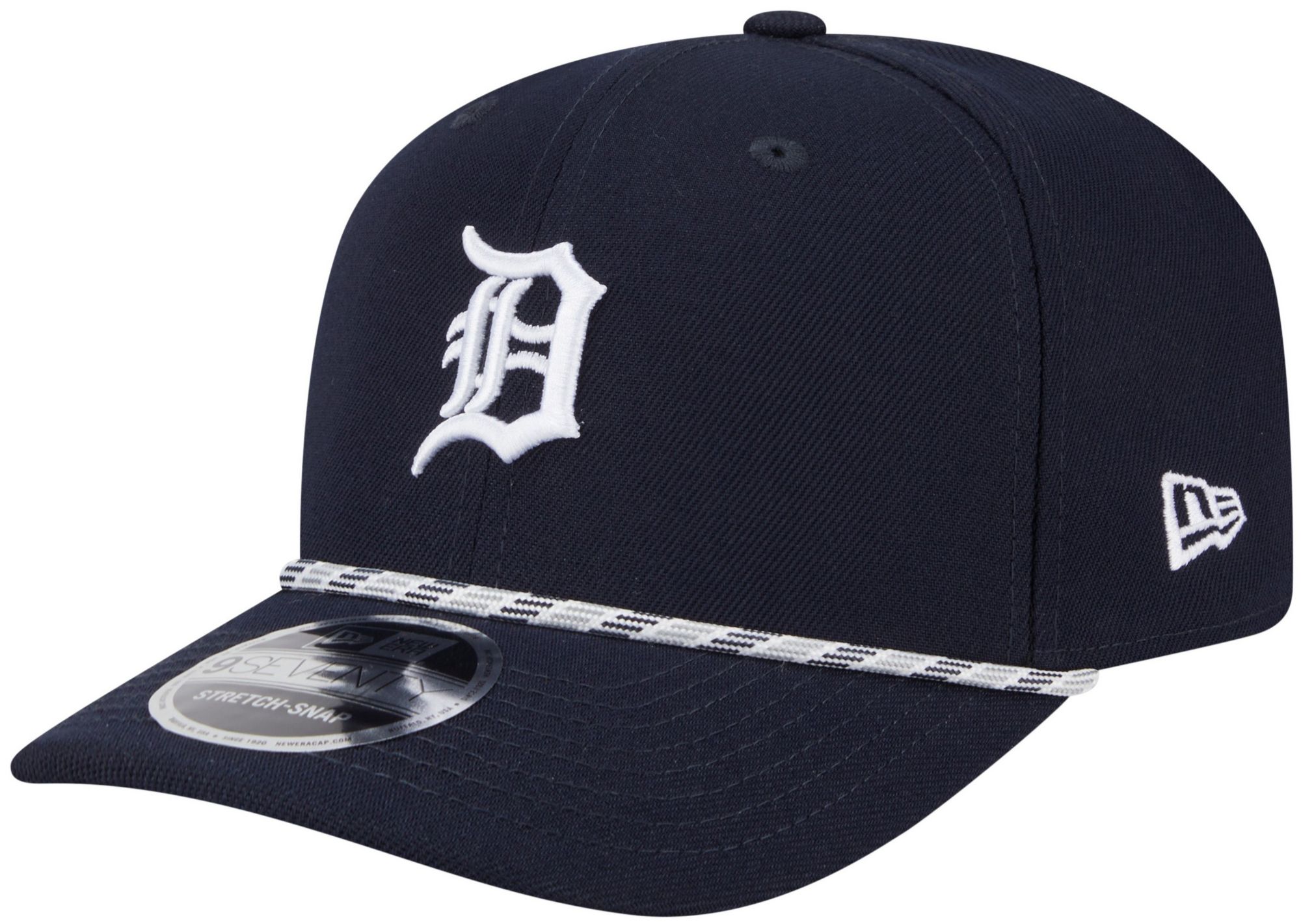 New Era Adult Detroit Tigers Navy Multi Rope 9Seventy Adjustable Stretch-Snap Hat product image