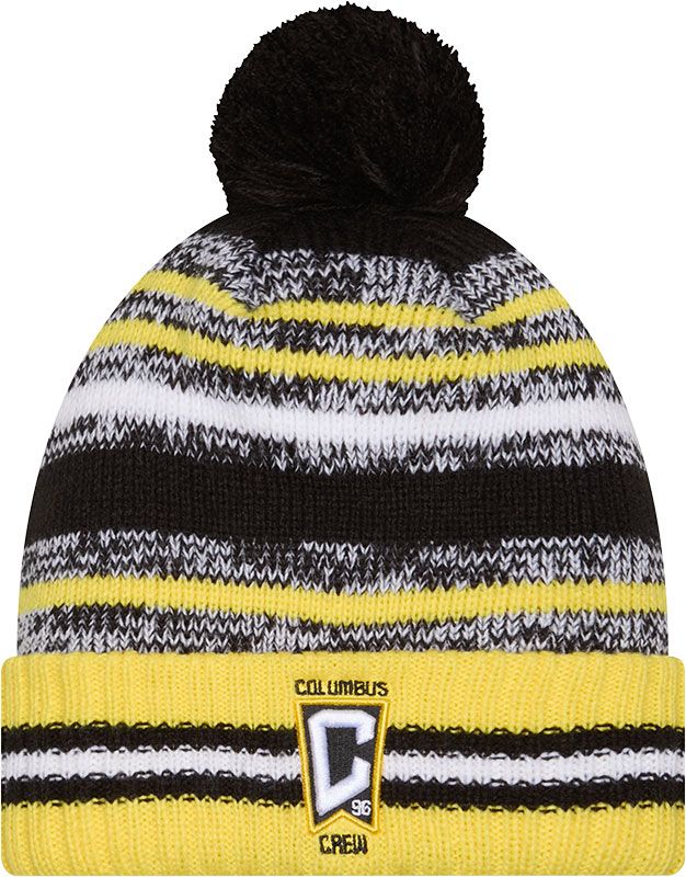 New Era Adult Columbus Crew SC Black Team Logo 25 Cheer Knit Hat product image