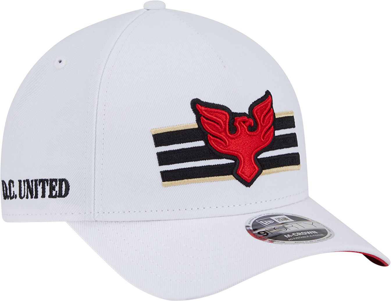 New Era Adult D.C. United 2025 White Jersey Hook Third 9Forty A-Frame Adjustable Hat product image