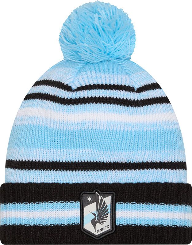 New Era Adult Minnesota United FC Light Blue Team Logo 25 Cheer Knit Hat product image