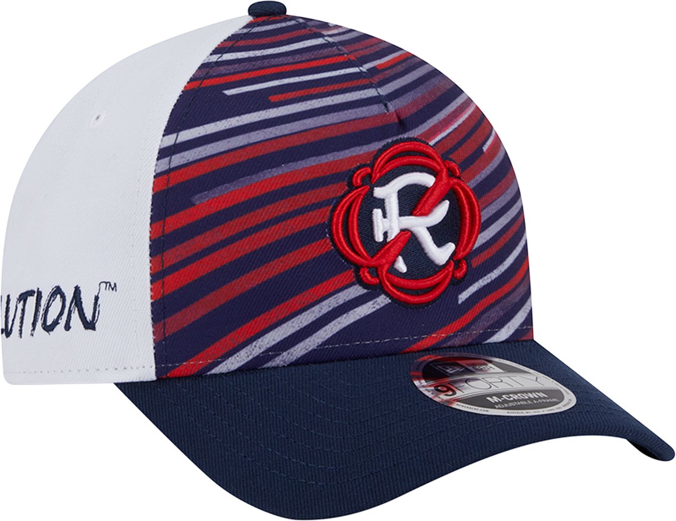 New Era Adult New England Revolution 2025 Navy Jersey Hook Third 9Forty A-Frame Adjustable Hat product image