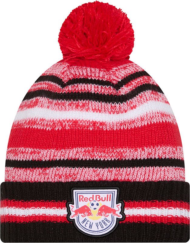 New Era Adult New York Red Bulls Red Team Logo 25 Cheer Knit Hat product image