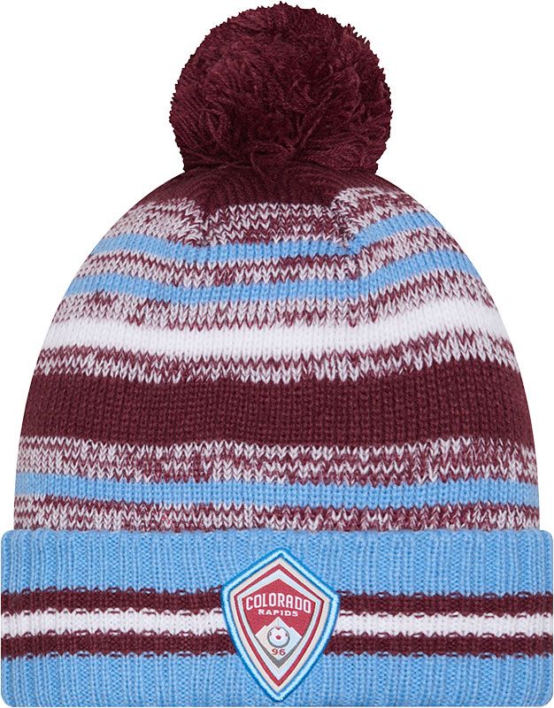 New Era Adult Colorado Rapids Red Team Logo 25 Cheer Knit Hat product image