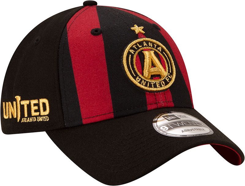 New Era Adult Atlanta United Black Jersey Hook Slouch 9Twenty Adjustable Hat product image
