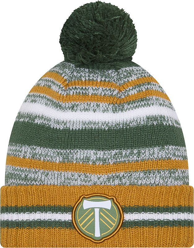 New Era Adult Portland Timbers Green Team Logo 25 Cheer Knit Hat product image
