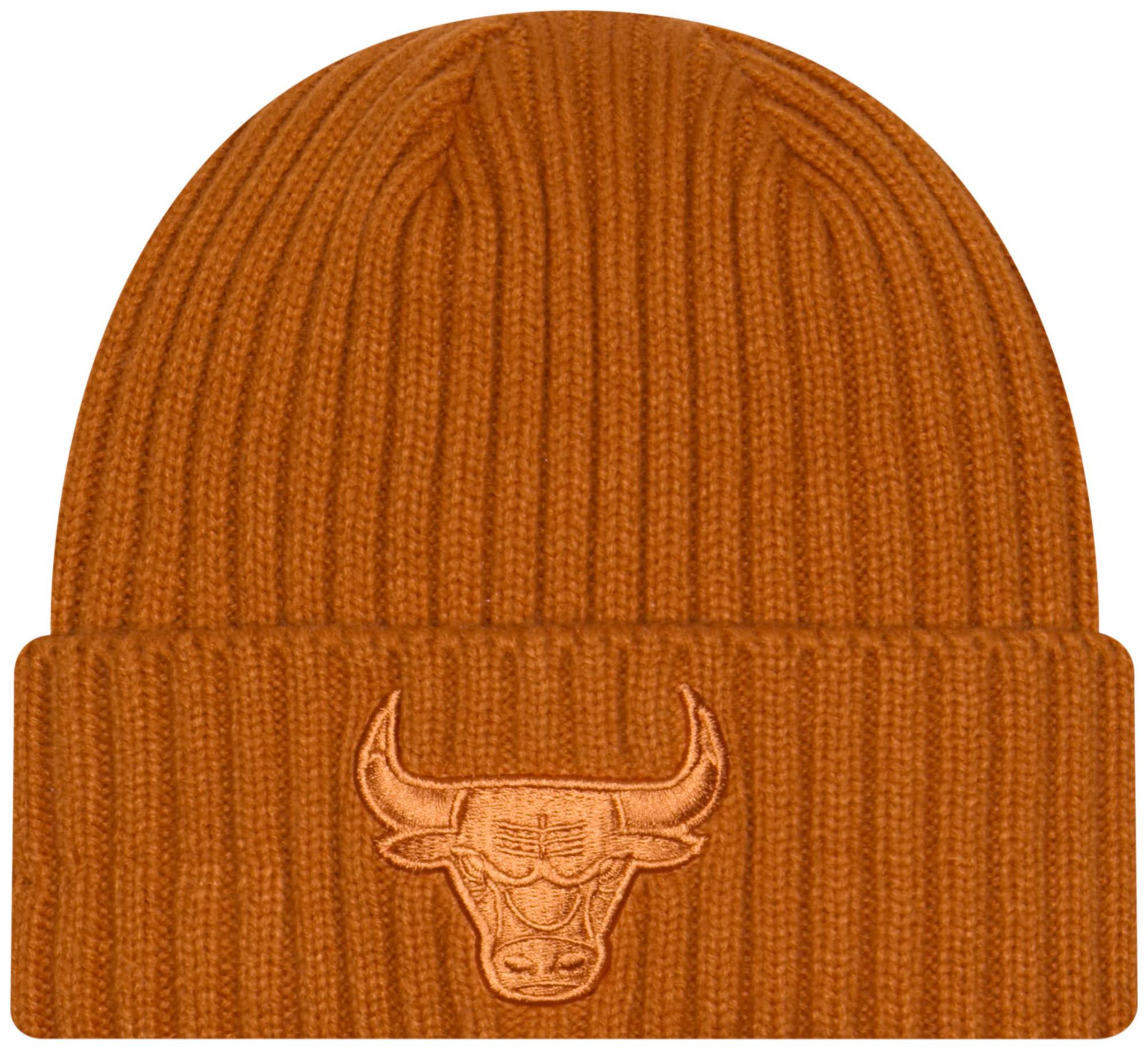 New Era Adult Chicago Bulls Brown Color Pack Knit Beanie product image