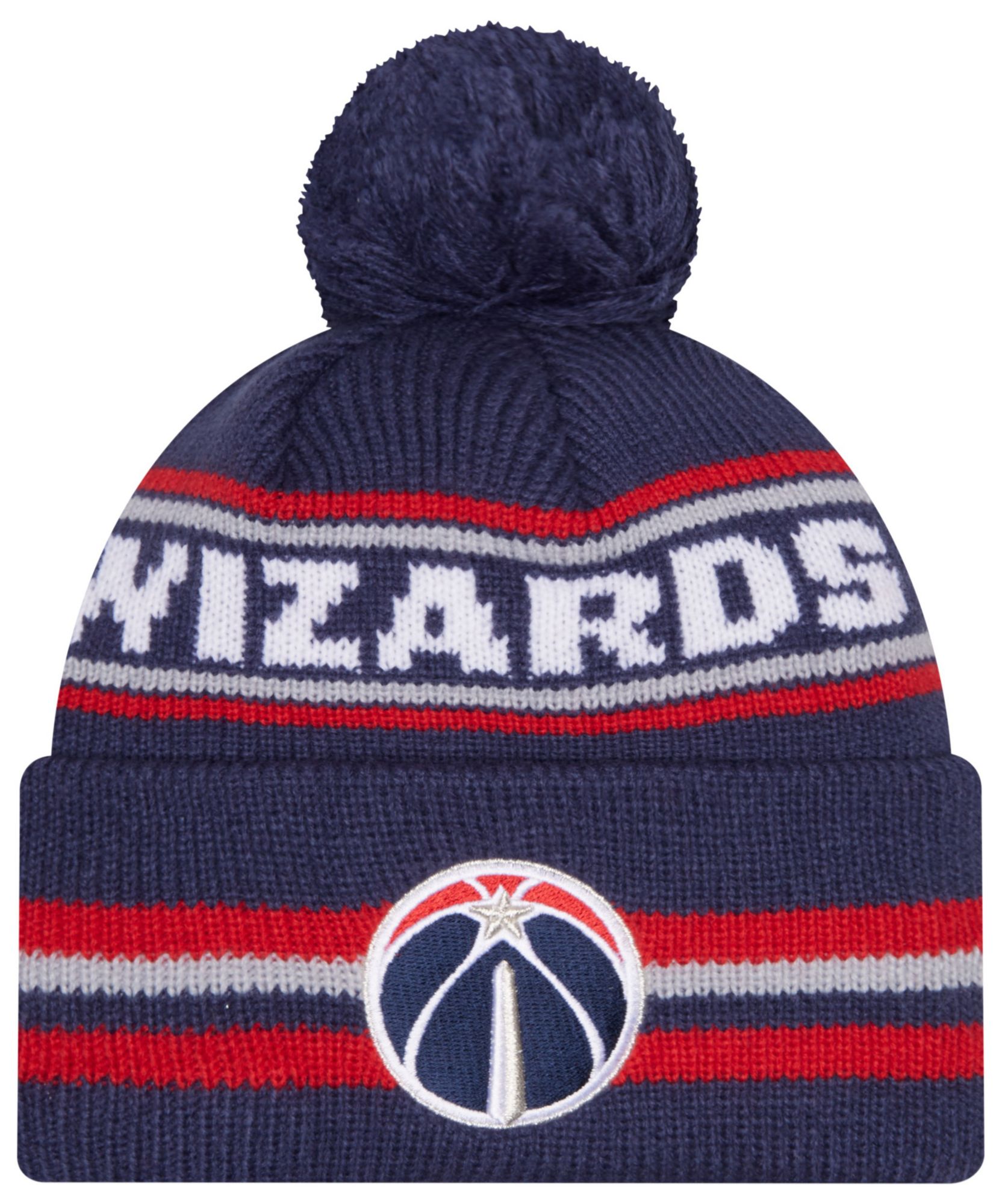 New Era Adult Los Angeles Clippers Navy Classic Pom Cuffed Knit Beanie product image