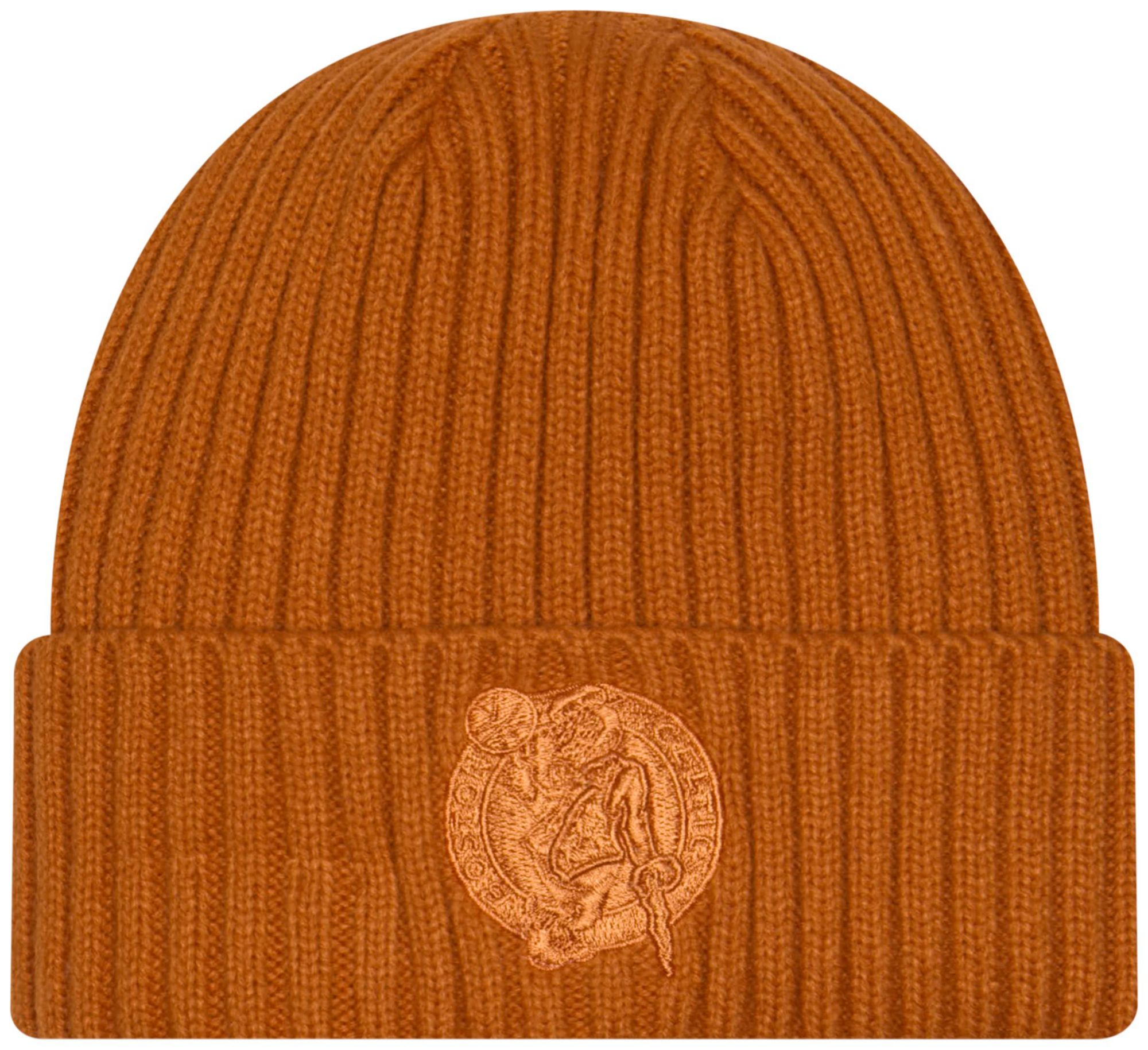 New Era Adult Boston Celtics Brown Color Pack Knit Beanie product image