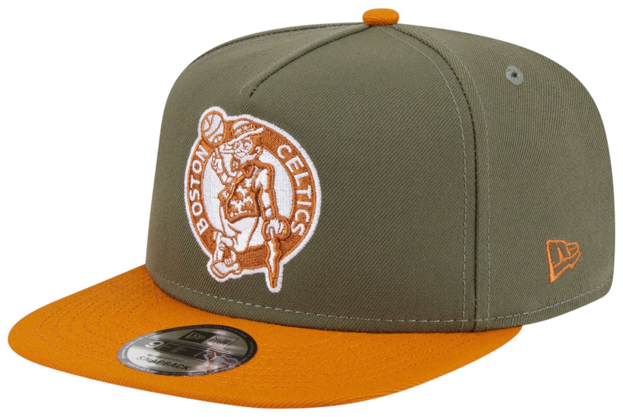 New Era Adult Boston Celtics Green Two Tone 9Fifty A-Frame Adjustable Hat product image