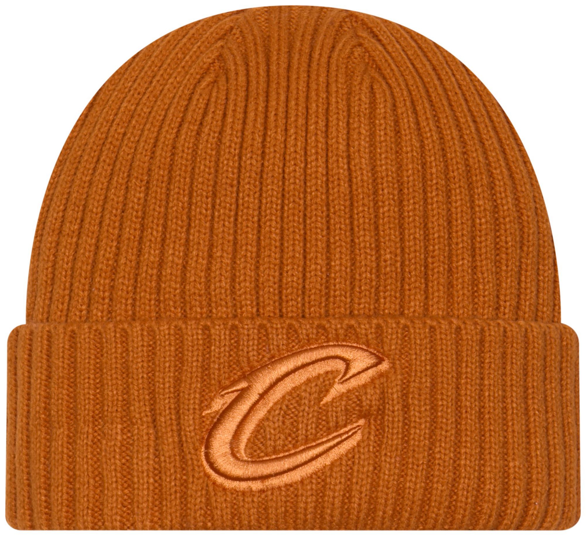 New Era Adult Cleveland Cavaliers Brown Color Pack Knit Beanie product image