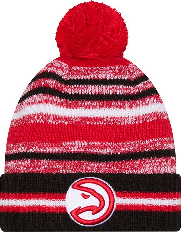 New Era Adult Atlanta Hawks Red Cheer Knit Hat product image