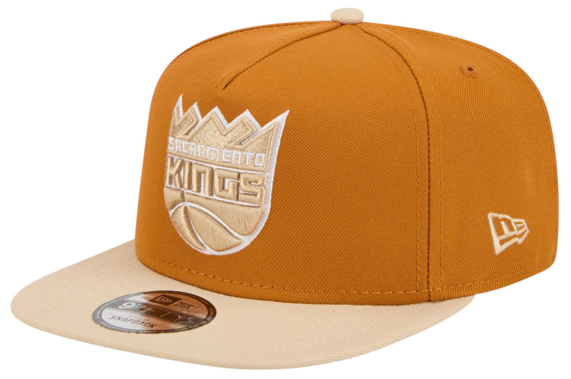 New Era Adult Sacramento Kings Brown Two Tone 9Fifty A-Frame Adjustable Hat product image