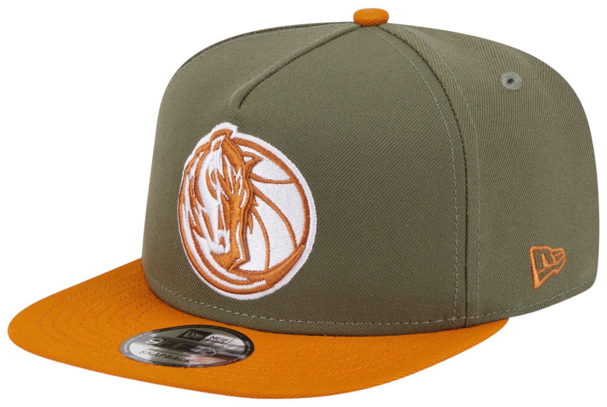 New Era Adult Dallas Mavericks Green Two Tone 9Fifty A-Frame Adjustable Hat product image