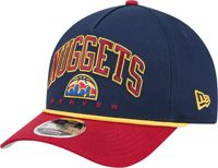 New Era Adult Denver Nuggets Navy Arch Rope 9Forty M-Crown A-Frame ...