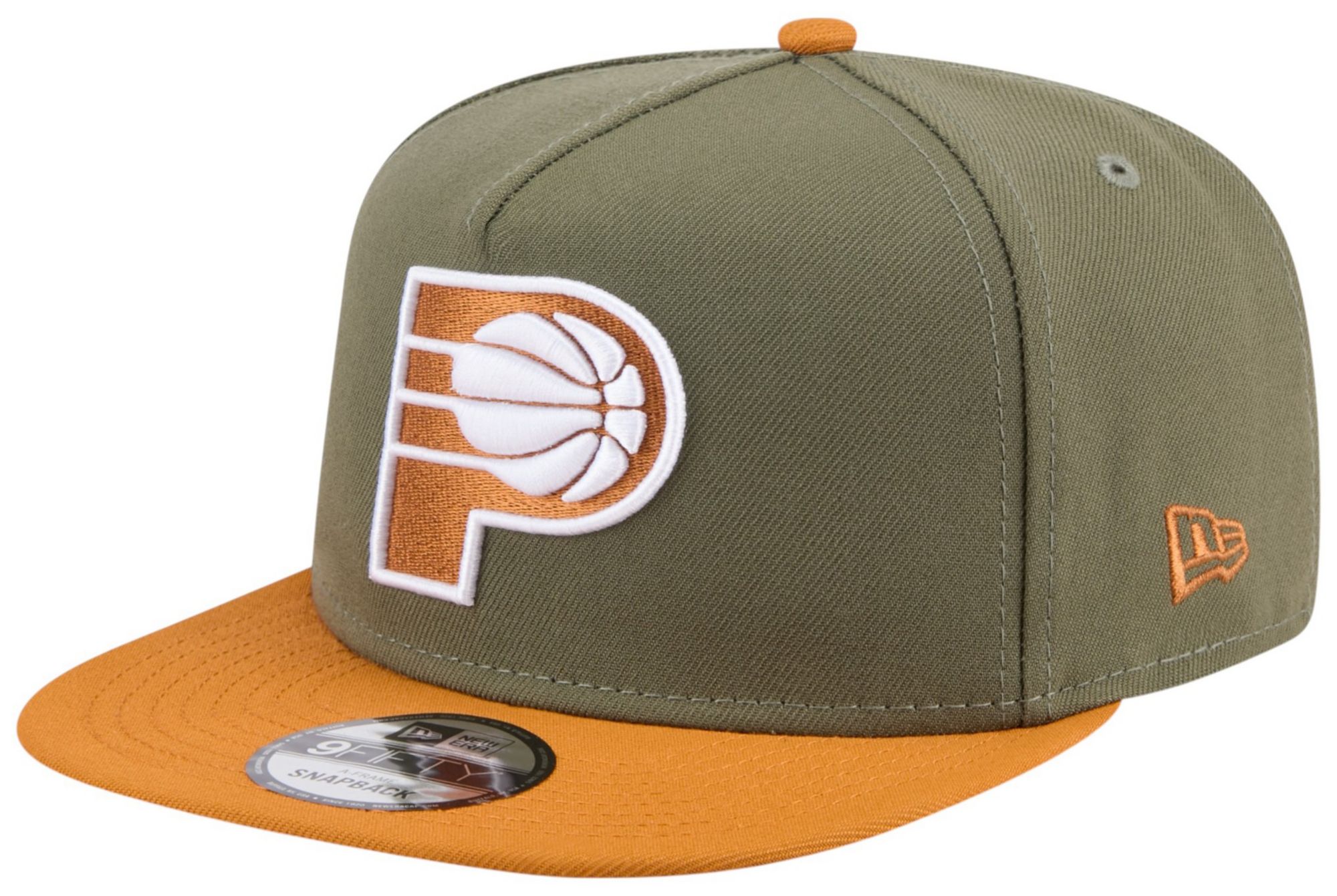 New Era Adult Indiana Pacers Green Two Tone 9Fifty A-Frame Adjustable Hat product image