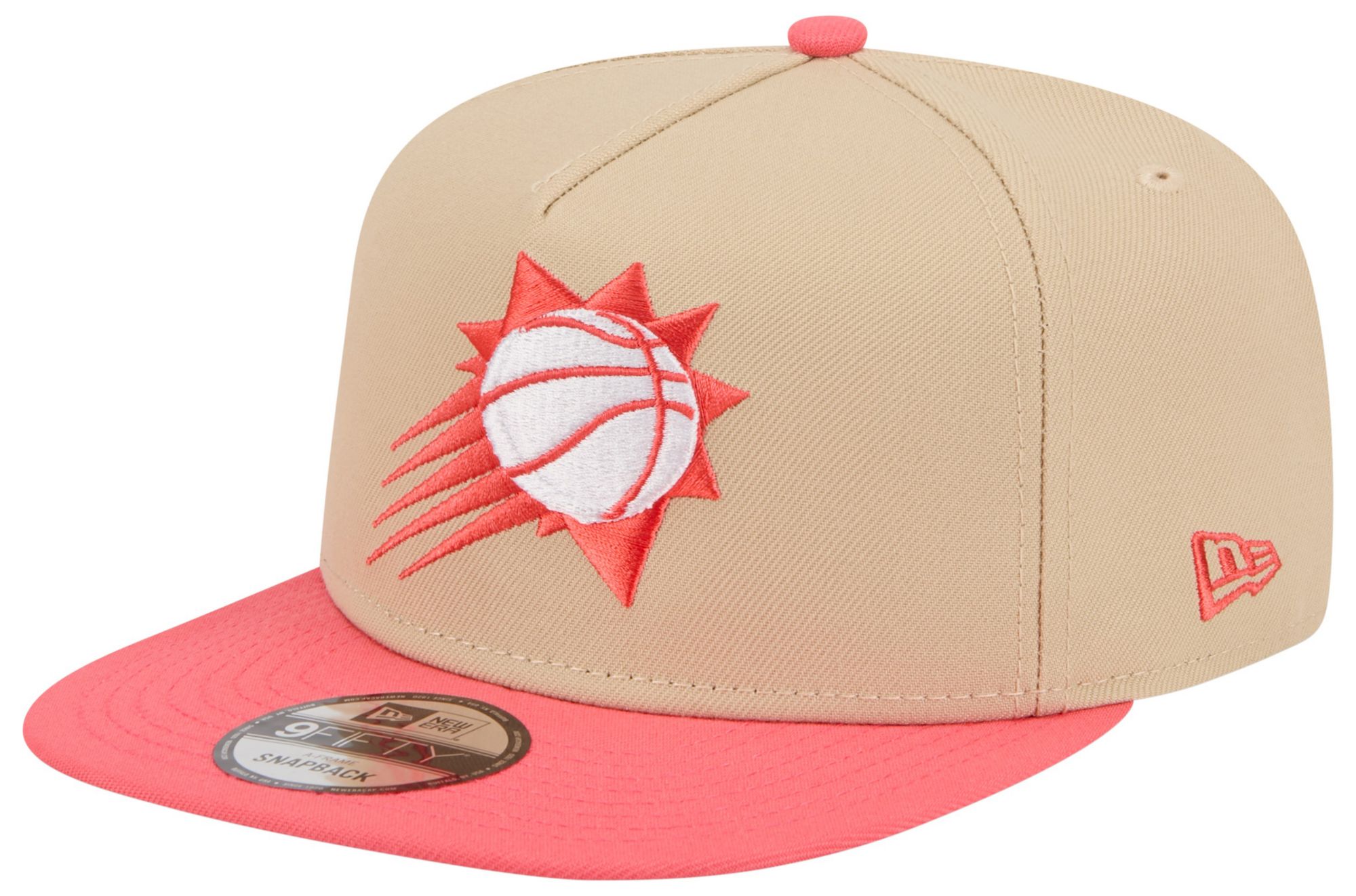 New Era Adult Phoenix Suns Tan Two Tone 9Fifty A-Frame Adjustable Hat product image