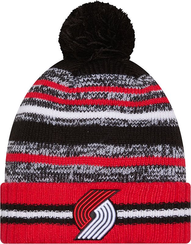 New Era Adult Portland Trail Blazers Black Cheer Knit Hat product image