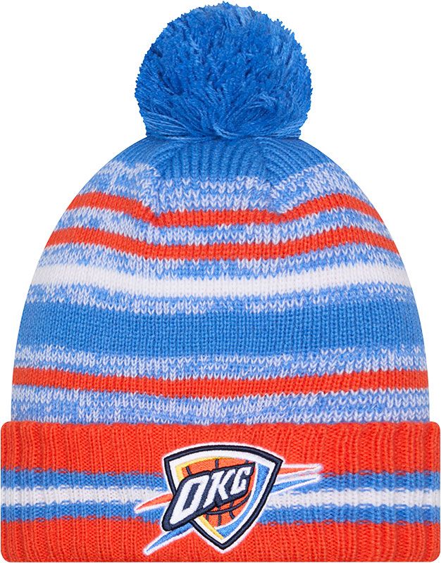 New Era Adult Oklahoma City Thunder Blue Cheer Knit Hat product image