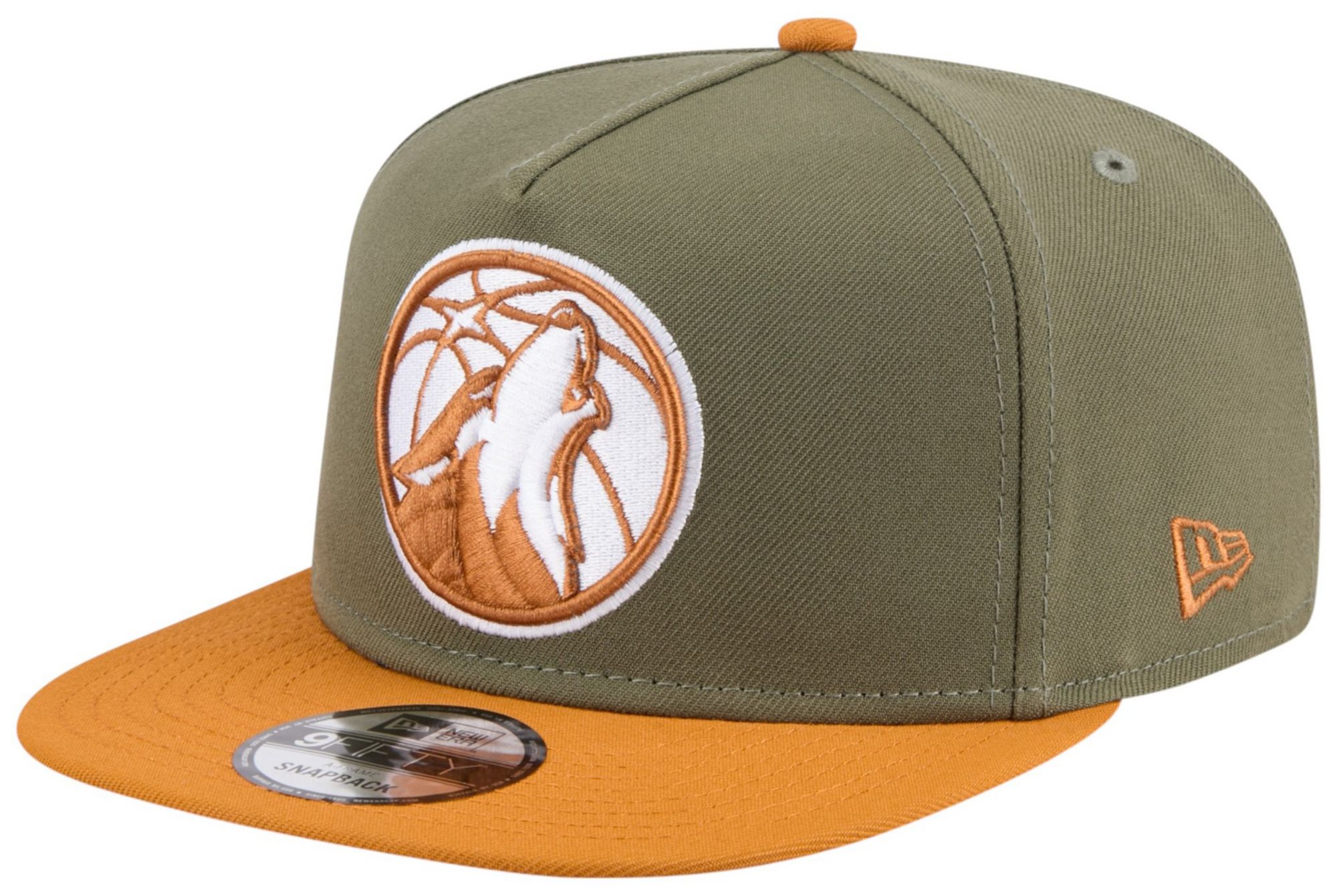 New Era Adult Minnesota Timberwolves Green Two Tone 9Fifty A-Frame Adjustable Hat product image