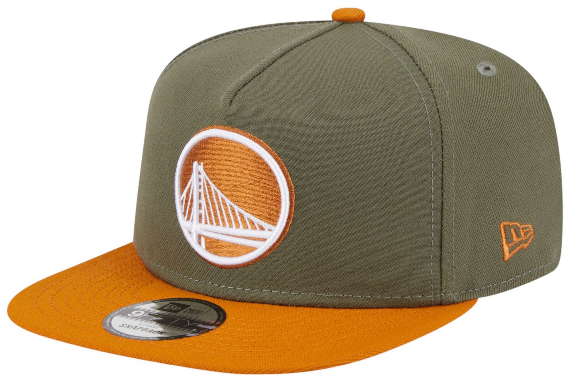 New Era Adult Golden State Warriors Green Two Tone 9Fifty A-Frame Adjustable Hat product image