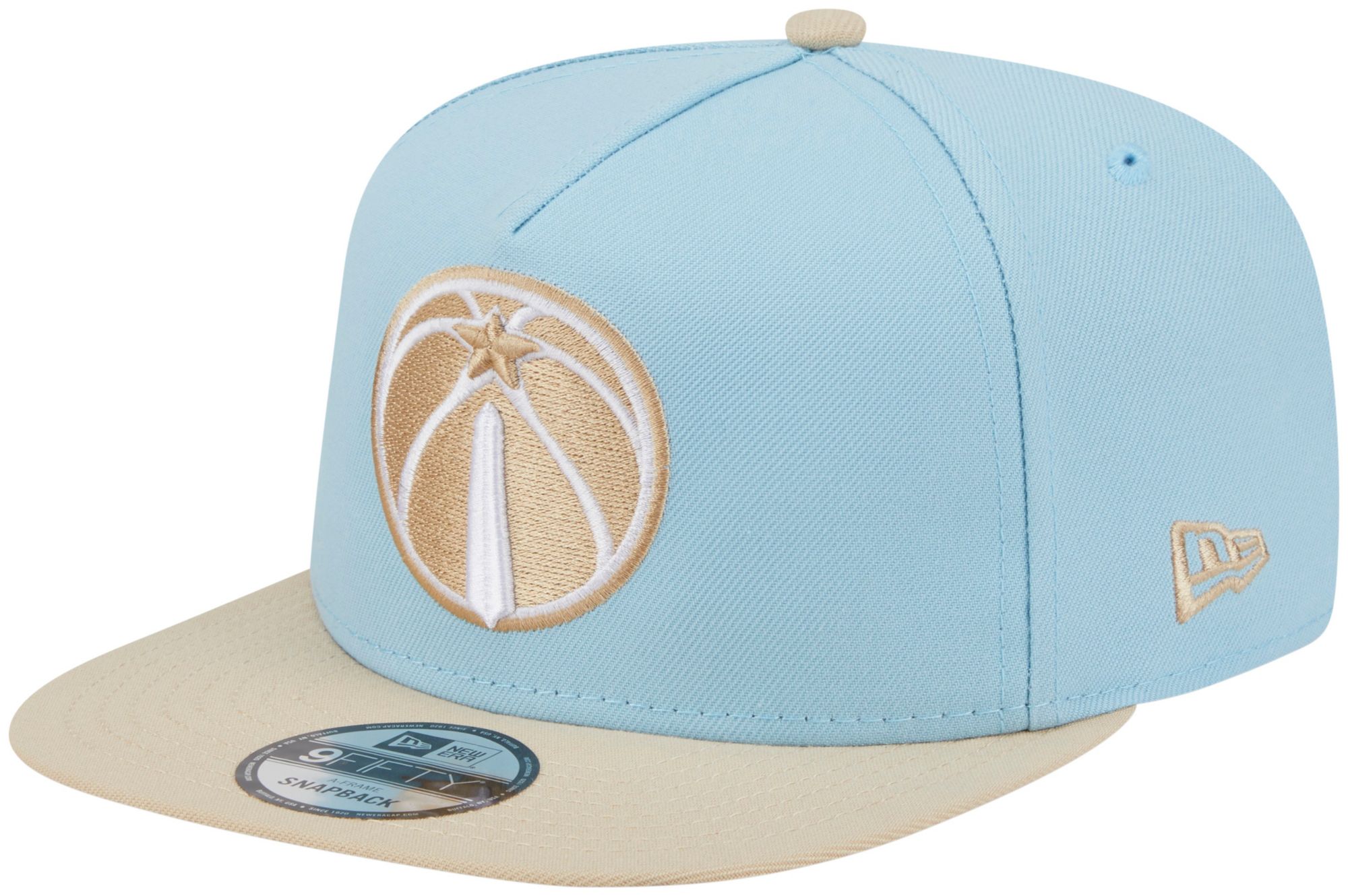 New Era Adult Washington Wizards Blue Two Tone 9Fifty A-Frame Adjustable Hat product image