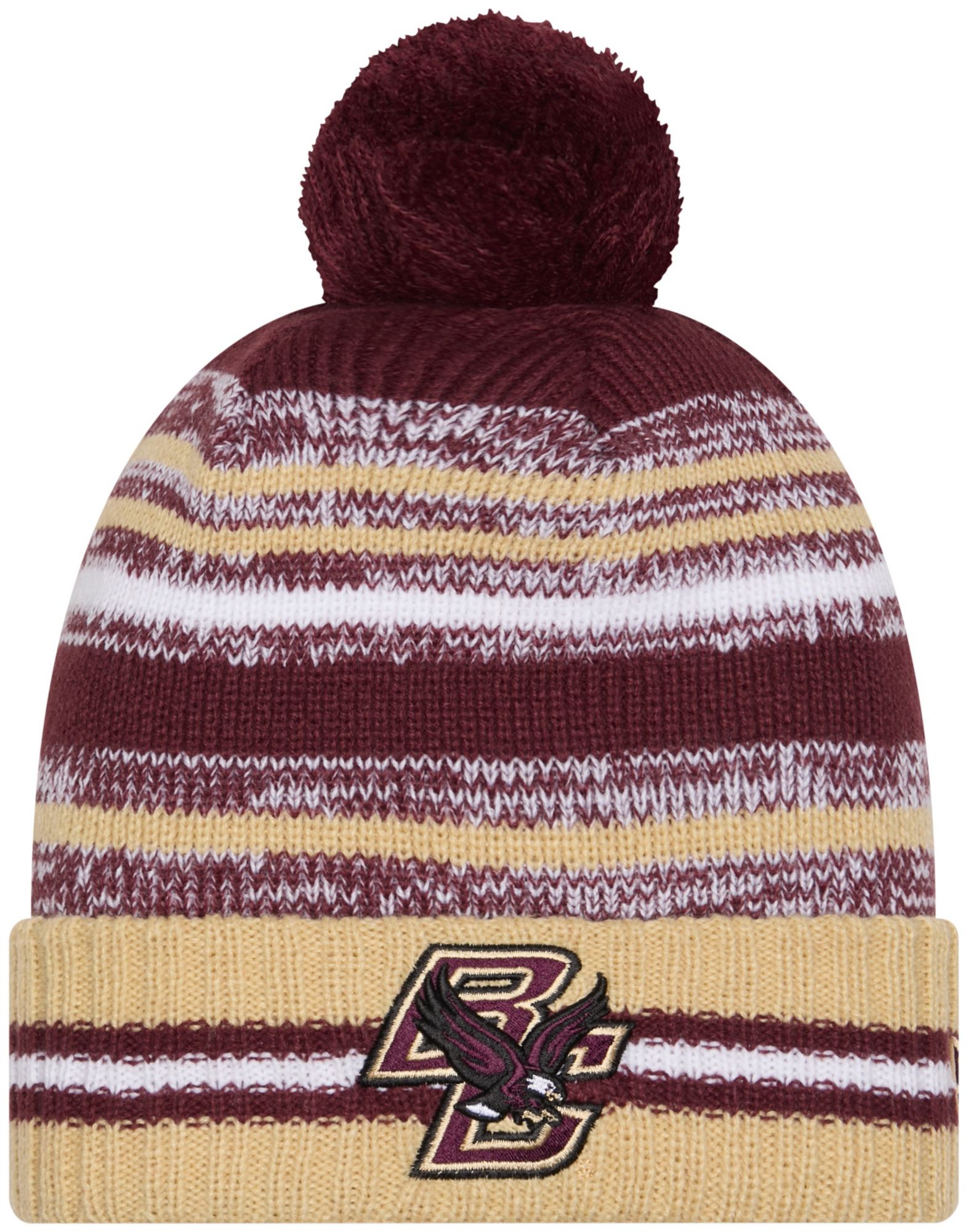New Era Adult Boston College Eagles Maroon Cheer Knit Hat product image
