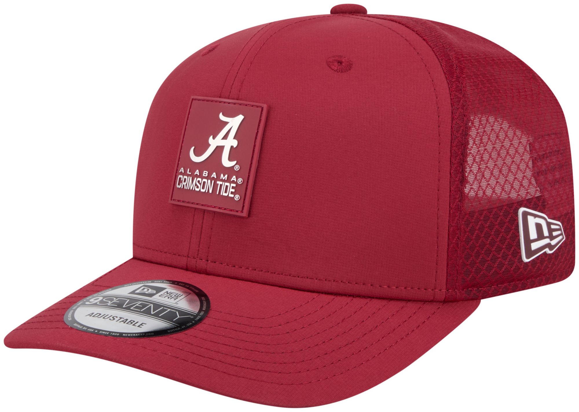 New Era Adult Alabama Crimson Tide Crimson 2025 Sideline College Football 9Seventy Adjustable Trucker Hat product image