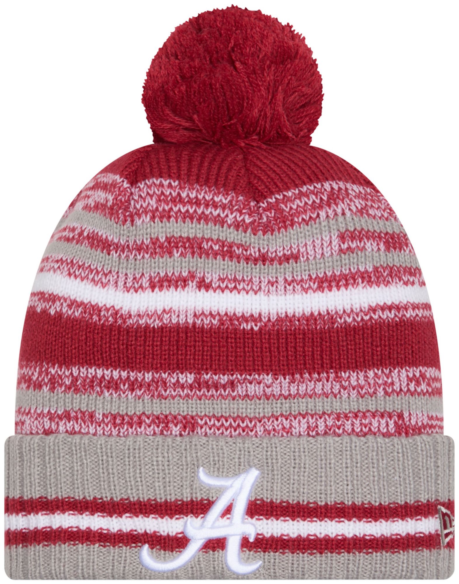 New Era Adult Alabama Crimson Tide Dark Red Cheer Knit Hat product image
