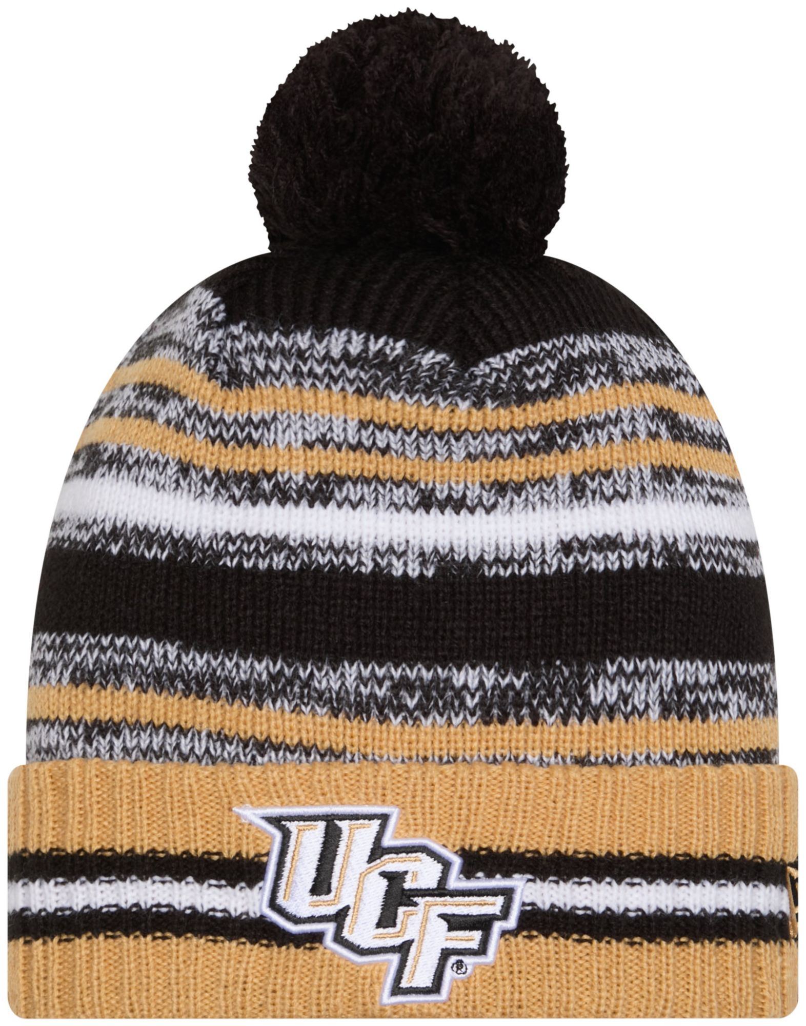 New Era Adult UCF Knights Black Cheer Knit Hat product image
