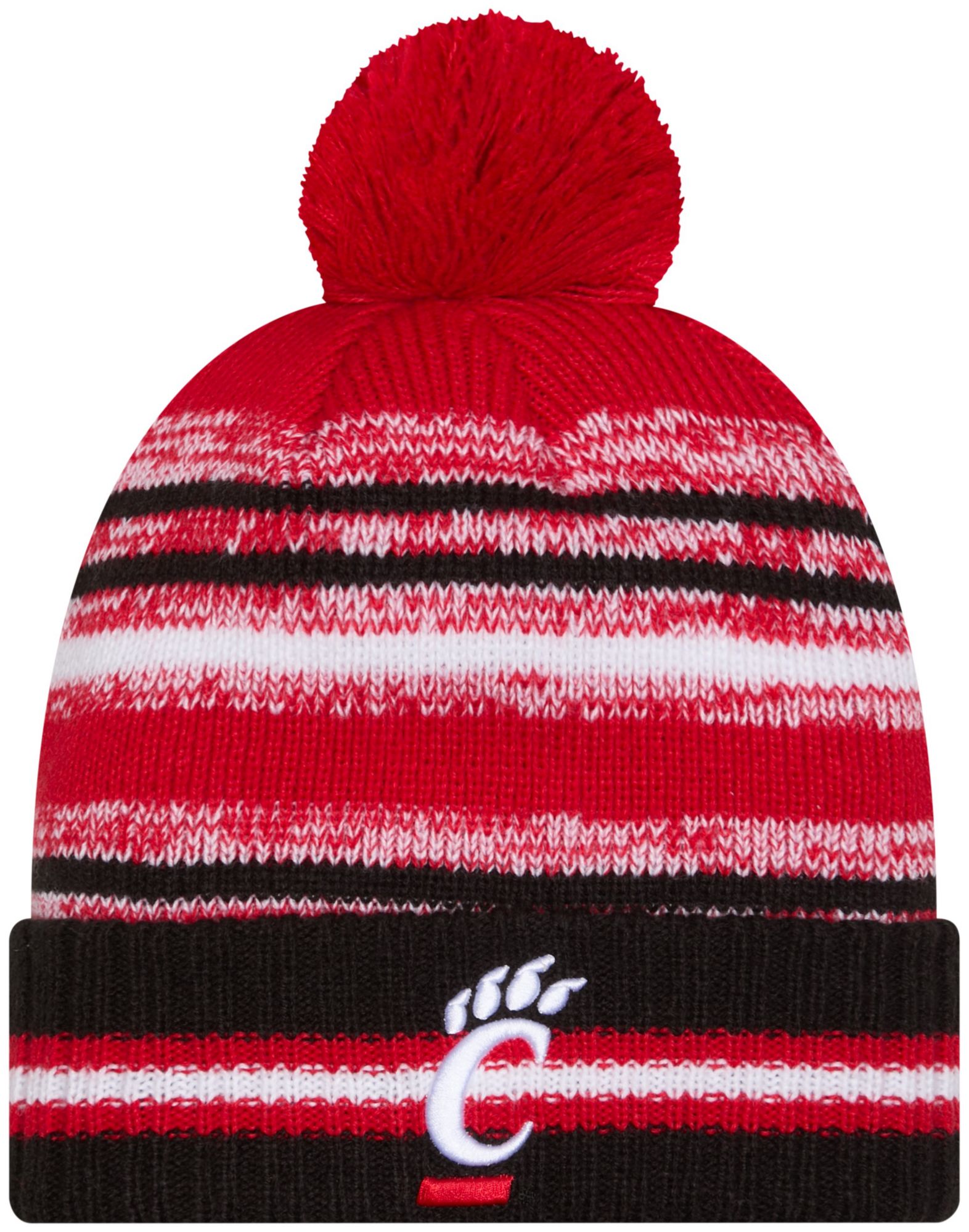 New Era Adult Cincinnati Bearcats Red Cheer Knit Hat product image