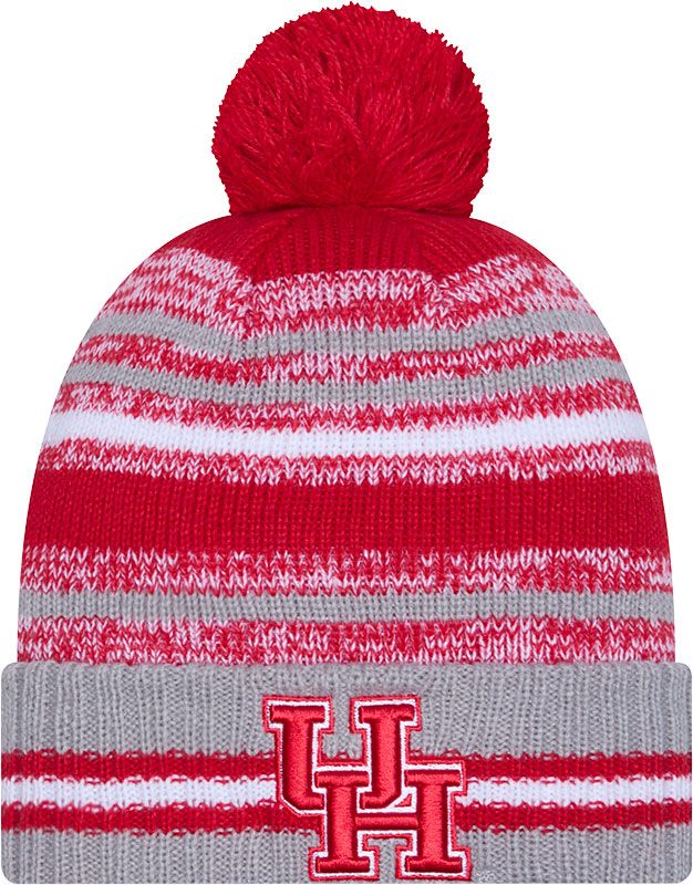 New Era Adult Houston Cougars Red Cheer Knit Hat product image