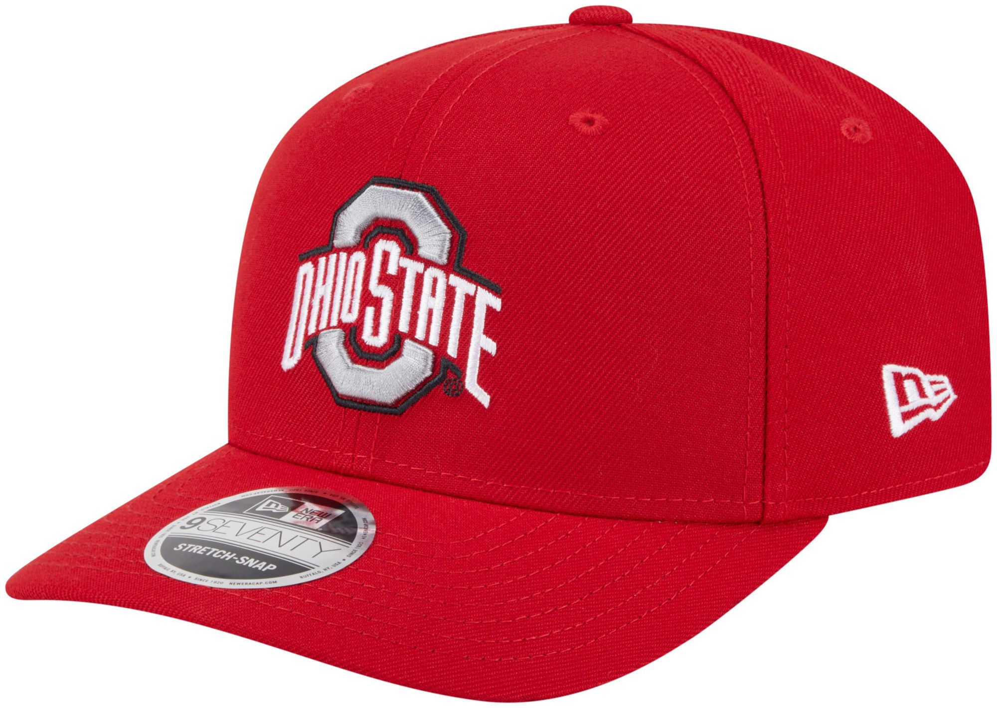 New Era Adult Ohio State Buckeyes Red College Team 9Seventy Adjustable Stretch-Snap Hat product image