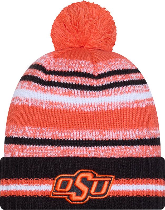 New Era Adult Oklahoma State Cowboys Orange Cheer Knit Hat product image