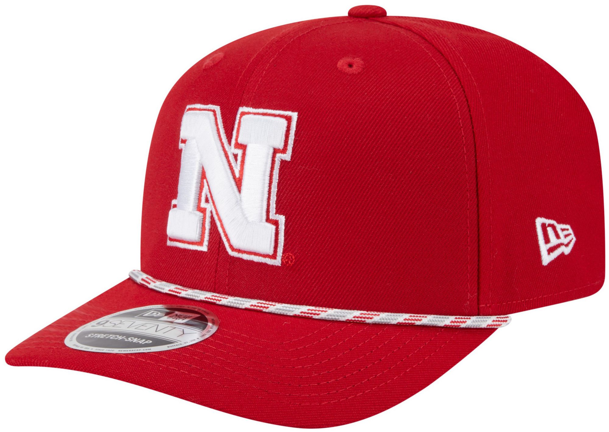 New Era Adult Nebraska Cornhuskers Red Multi Rope 9Seventy Adjustable Stretch-Snap Hat product image