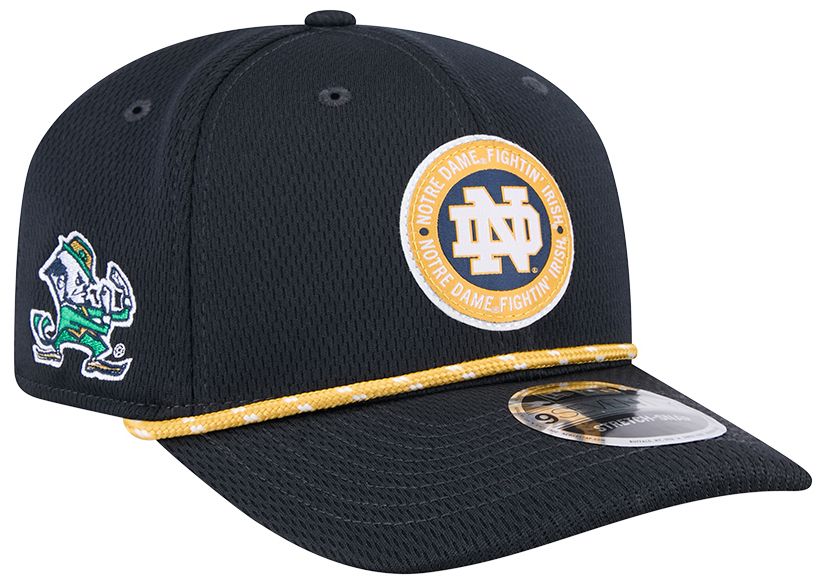 New Era Adult Notre Dame Fighting Irish Navy 9Seventy Adjustable Stretch-Snap Hat product image