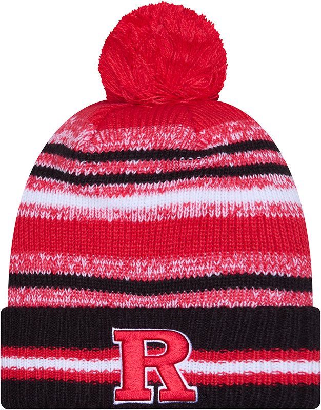 New Era Adult Rutgers Scarlet Knights Red Cheer Knit Hat product image