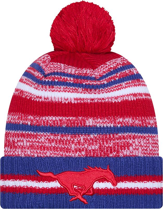 New Era Adult SMU Red Cheer Knit Hat product image