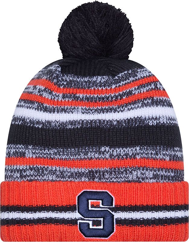 New Era Adult Syracuse Orange Navy Cheer Knit Hat product image