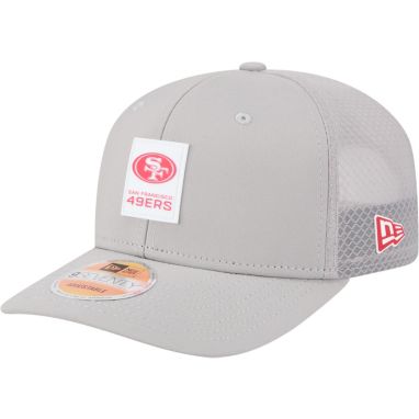 sorry, New Era Adult San Francisco 49ers Sideline 2025 Grey 9Seventy Adjustable Trucker Hat is currently out of stock