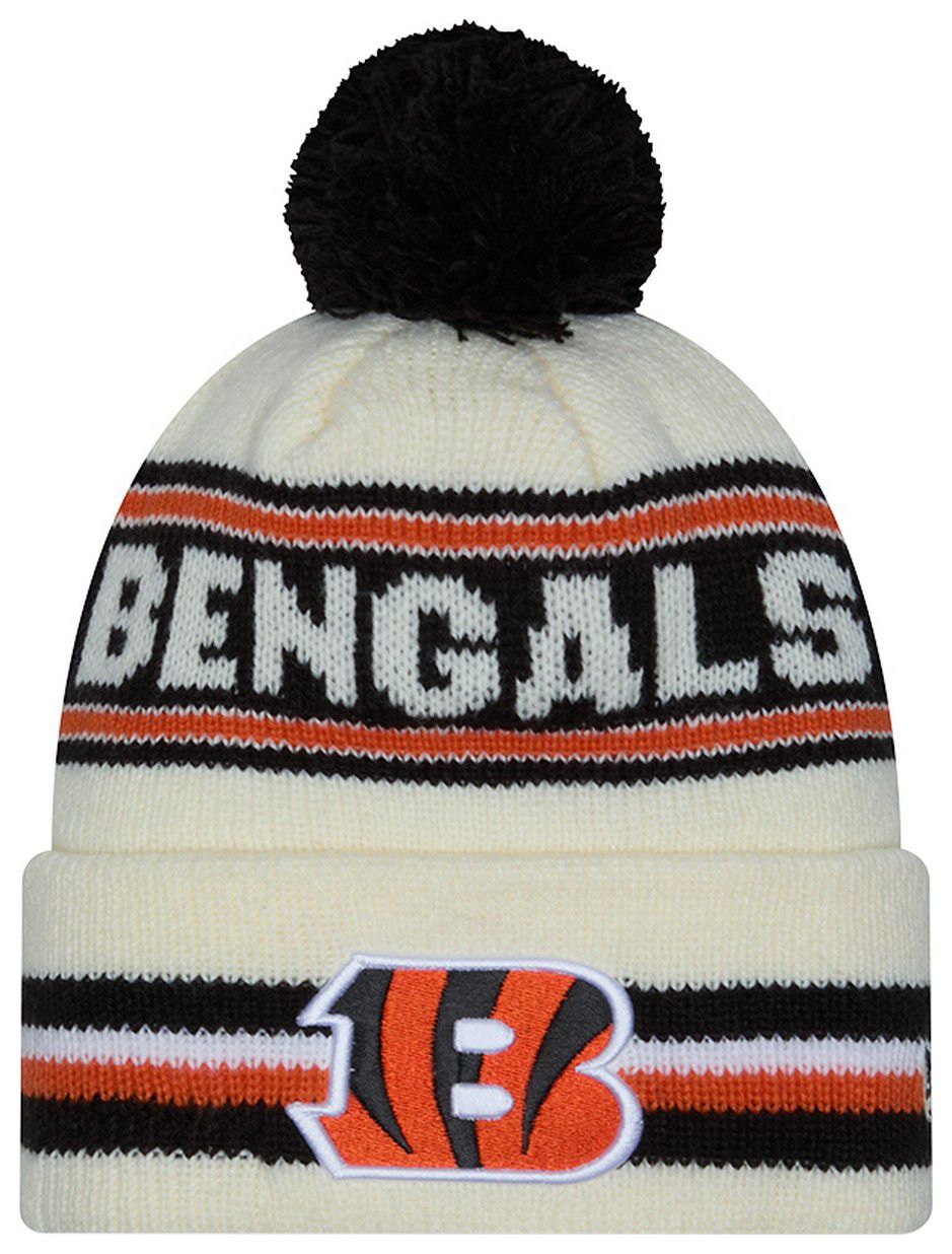 New Era Adult Cincinnati Bengals White Classic Knit Beanie product image
