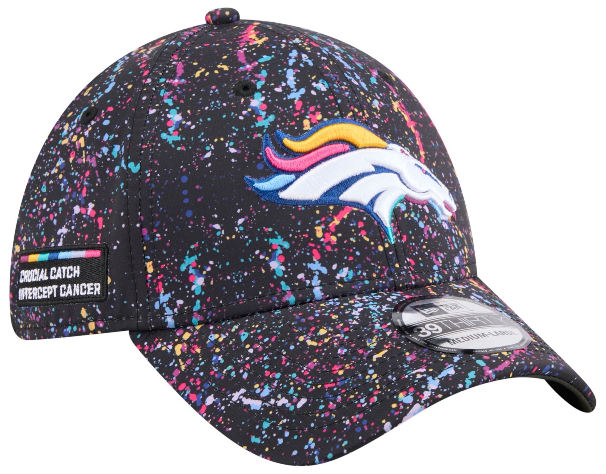 New Era Adult Denver Broncos Crucial Catch 39Thirty Stretch Fit Hat product image