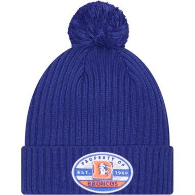 sorry, New Era Adult Denver Broncos Blue Property Cuffed Knit Beanie is currently out of stock