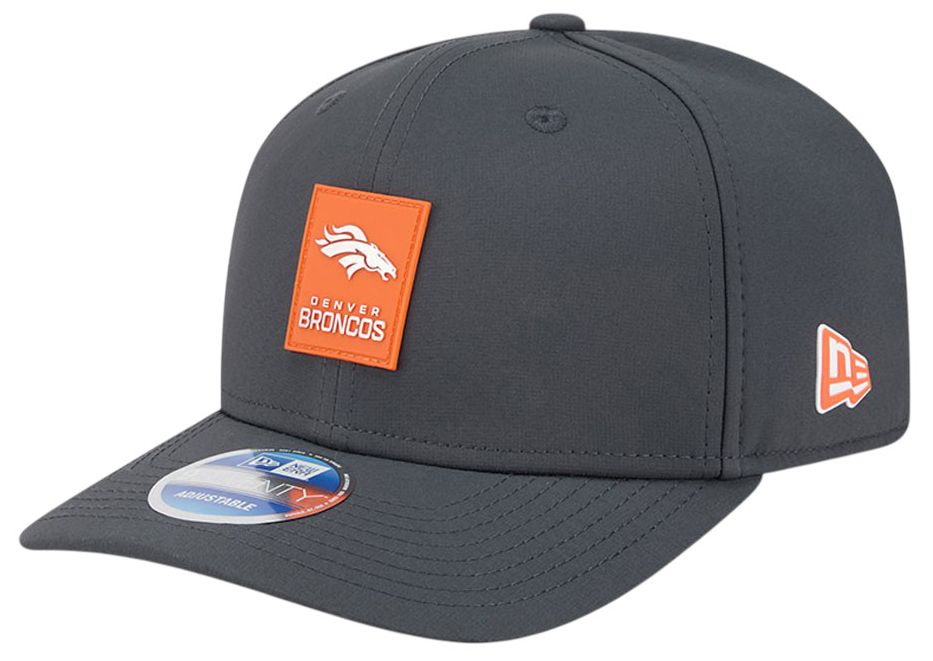 New Era Adult Denver Broncos Charcoal Sideline 9Seventy Adjustable Stretch-Snap Hat product image